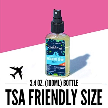 Aunt Fannie’s DEET Free Mosquito Repellent Spray 3.38 Fl Oz