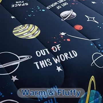 Beeweed 2 Piece Kid Comforter Set for Cozy Bedrooms