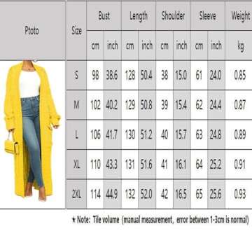 DIVOSEKY Stylish Cable Knit Dual Pocket Cardigan, Yellow Extra Long Ankle Length Floor Trending Maxi Cardigans for Women (Green,L)