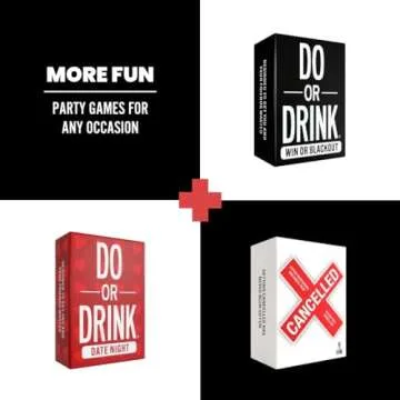 Do or Drink Act Out or Black Out Charades Drinking Card Games for Adults, Fun Adult Game with 350 Prompts - Great Party Game for Game Night, Bachelorette Parties, Couples, and More