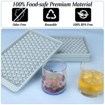 Miaowoof Mini Ice Cube Trays for Chilling Drinks