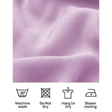 ZESICA Women's 2025 Summer Boho Spaghetti Strap Square Neck Solid Color Ruffle A Line Beach Long Maxi Dress,Lavender,Small