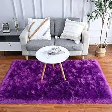 Luxury Fluffy Faux Fur Area Rug for Every Room