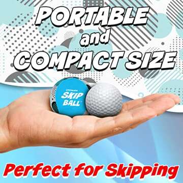 Easter Gifts for Kids (Water Skip Balls) Beach Games for Adults and Family Basket Stuffers Boys Girls Ages 7 8-10 11 12 Year Old Teen Gift Swimming Pool Swim Toys Fun Sand Mom Dad Birthday Presents