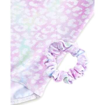 JiAmy Leotards for Girls Gymnastics with Sparkly Design