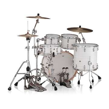 Pearl Drum Set Masters Maple Gum 3-pc. Shell Pack Cymbal Stands Not Included (MMGC924XESPS/C854)