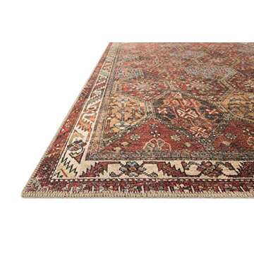Loloi II Loren Spice/Multi 7'-6" x 9'-6" Area Rug