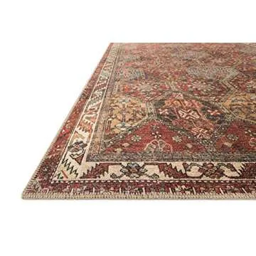 Loloi II Loren Spice/Multi Stylish Area Rug
