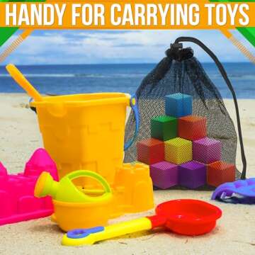 Strong Lightweight Mesh Bags for Sports and Travel