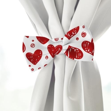 Whaline 12Pcs Valentine's Day Cotton Fabric Bundle