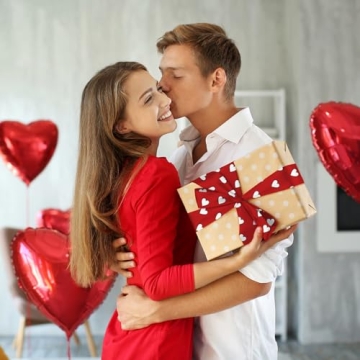 Whaline 12Pcs Valentine's Day Cotton Fabric Bundle