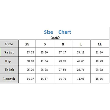 SweatyRocks Women's Stylish Blue White Striped Summer Shorts