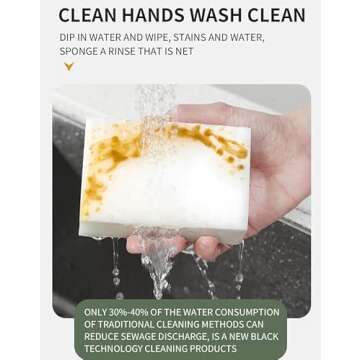 Dr.WOW 50 Pcs/lot Magic Sponge Eraser Multi-Functional Melamine Foam Cleaner 100x70x30mm