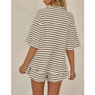 Trendy Burtell Summer 2 Piece Lounge Set for Women