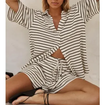 Trendy Burtell Summer 2 Piece Lounge Set for Women