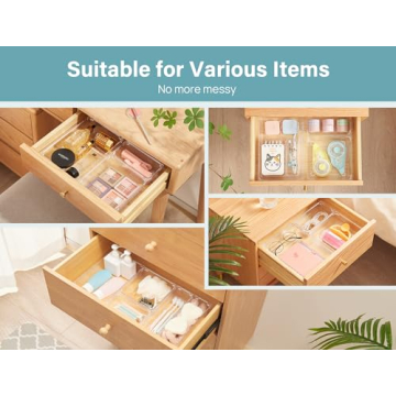 Kootek 9 Pcs Drawer Organizer Set for All Your Needs