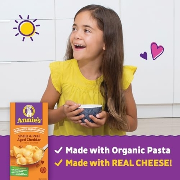 Annie’s Cheddar Shells Mac & Cheese - 12 Pack