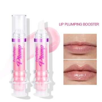 Easilydays Lip Plumping Booster, Spicy Gloss with Shine