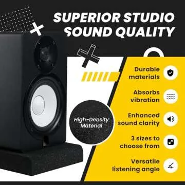 Sound Addicted Isolation Pads for Better Sound Clarity