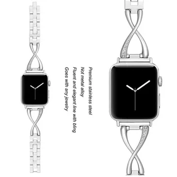 Elegant Secbolt Apple Watch Band for Women - Stylish Comfort