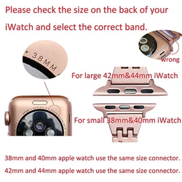 Elegant Secbolt Apple Watch Band for Women - Stylish Comfort