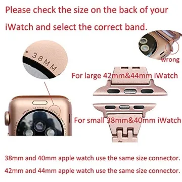 Elegant Secbolt Apple Watch Band for Women - Stylish Comfort