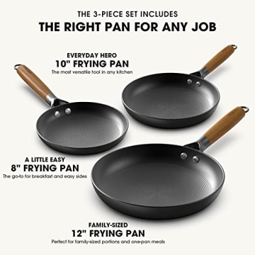 imarku Non-Stick Frying Pans - Perfectly Versatile Skillets