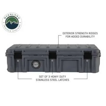 Overland Vehicle Systems 117QT Dry Storage Box for Outdoor Gear