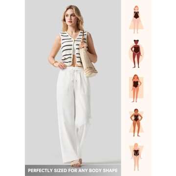 Willit Women Linen Pants: Stylish & Comfortable Summer Wear