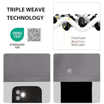 NICETOWN Hollow Star Blackout Curtain - Magic Night Sky Twinkle Star Nap Time Essential Kids Bedroom...