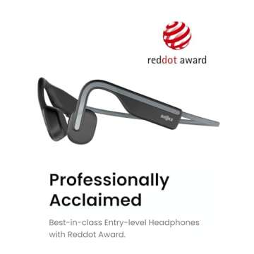 SHOKZ OpenMove Open-Ear Bluetooth Sport Headphones