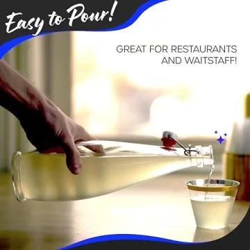 Nevlers Elegant 33 Oz Swing Top Glass Bottles Set