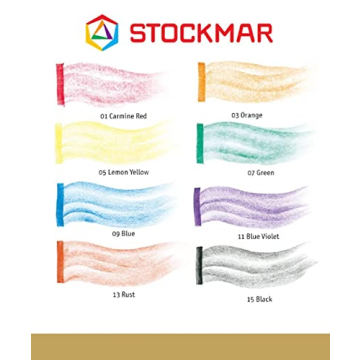 STOCKMAR Waterproof Beeswax Block Crayons for Creative Fun