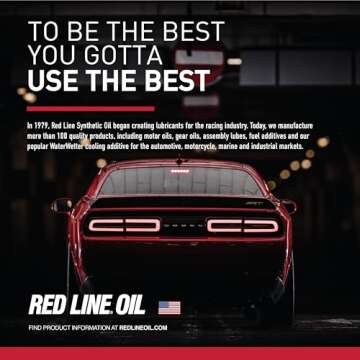 Red Line 30205 Synthetic High Temperature Automatic Transmission Fluid (ATF) - 1 Gallon