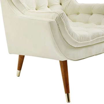 Stylish Modway Suggest Velvet Lounge Chair for Comfort