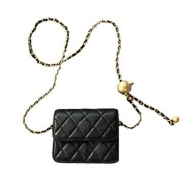 Trendy Mini Chain Waist Bag for Women Fashion Accessories