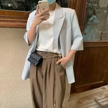 Trendy Mini Chain Waist Bag for Women Fashion Accessories