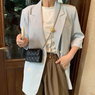 Trendy Mini Chain Waist Bag for Women Fashion Accessories