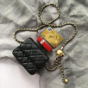 Trendy Mini Chain Waist Bag for Women Fashion Accessories