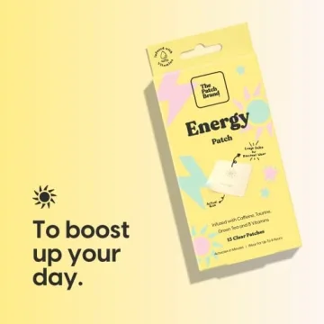 Energy Boosting Patches with Caffeine for Daily Wellness