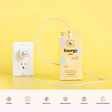 Energy Boosting Patches with Caffeine for Daily Wellness