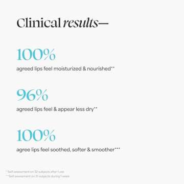 TULA Skin Care 24-7 Moisture Day & Night Peptide Lip Mask - Peptides, Hyaluronic Acid & Vitamin E deeply Nourish & Hydrate lips, 0.28 oz.