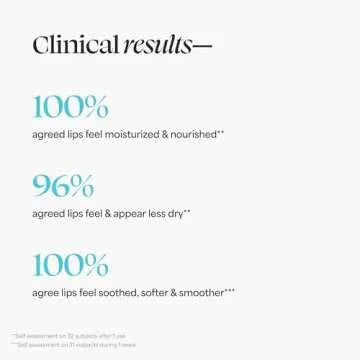 TULA Skin Care 24-7 Moisture Day & Night Peptide Lip Mask - Peptides, Hyaluronic Acid & Vitamin E deeply Nourish & Hydrate lips, 0.28 oz.