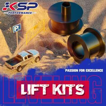 KSP 3"Front and 3"Rear Full Suspension Lift Kits with Shock Extenders fit for 2007-2018 Wrangler JK 2WD 4WD, Such as Editions Rubicon/Unlimited/Sahara/Sports and More（Black)