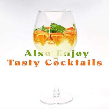 Giant Wine Glass Set of 2 - Oversized 750ml Glasses