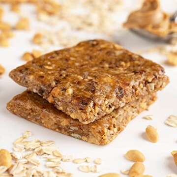 PROBAR - MEAL Bar, Peanut Butter, Non-GMO, Gluten-Free, Healthy, Plant-Based, Whole-Food Ingredients...