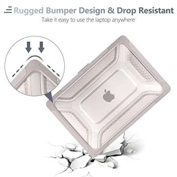 Durable MacBook Protective Case with Ergonomic Kickstand