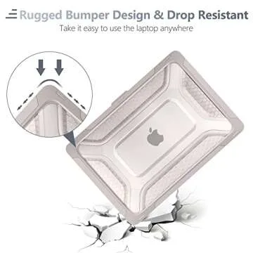 Durable MacBook Protective Case with Ergonomic Kickstand