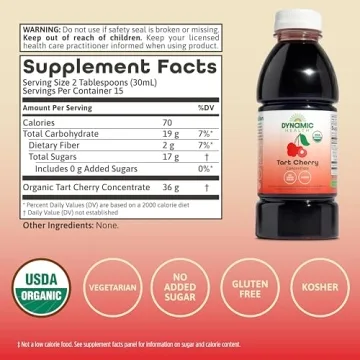 Dynamic Health Tart Cherry Juice Supplement for Wellness