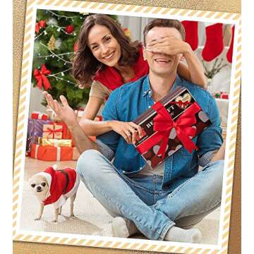 FONDBLOU Anniversary Gifts for couples - Mr Mrs Wine Glasses Set, Funny Engagement Gifts for Couples,Newlywed,Bride and Groom,Bridal Shower Gifts, Unique Christmas Valentines Wedding Gifts for Him Her